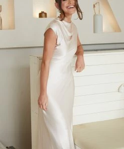 Esther Luxe Cyllene Dress - Champagne 13 Esther Luxe Cyllene Dress - Champagne