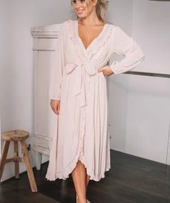 Pink Diamond DRESSES Danka Dress - Beige