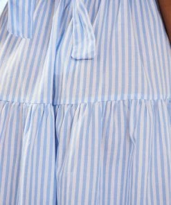 Qtrend Fashion PTY LTD DRESSES Winslove Dress - Blue Stripe