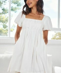 Style Box Maude Dress - White