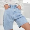 One Love Hannie Shorts - Light Denim 2 One Love Hannie Shorts - Light Denim