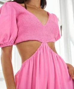 YH & Co (Chloe Yip) CLOTHING Lorinda Jumpsuit - Pink 12 YH & Co (Chloe Yip) CLOTHING Lorinda Jumpsuit - Pink