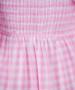 YH & Co (Chloe Yip) Marcie Dress - Pink Gingham DRESSES