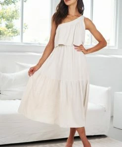 Desire Marva Dress - Beige