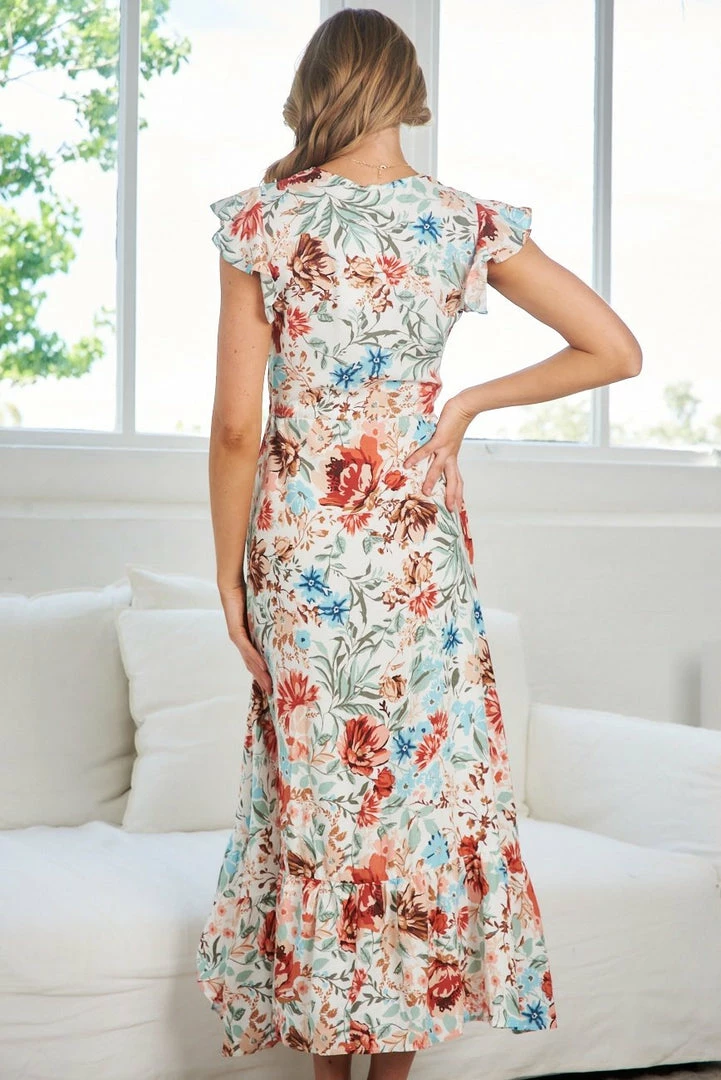 Rock Denim DRESSES Cheree Dress - Floral Print 4 Rock Denim DRESSES Cheree Dress - Floral Print