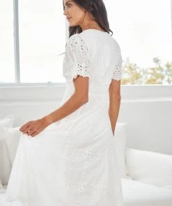 WeLove Fashion DRESSES Garnette Dress - White