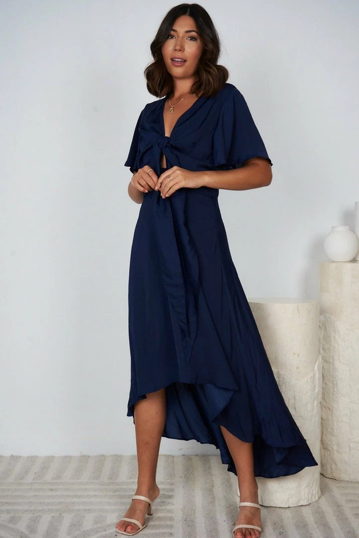 Ntrinsic Group DRESSES Bryla Dress - Navy 4 Ntrinsic Group DRESSES Bryla Dress - Navy
