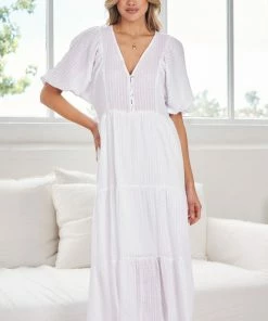 Sassy Hills Fashion Kimbra Dress - White