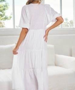 Sassy Hills Fashion Kimbra Dress - White