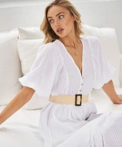 Sassy Hills Fashion Kimbra Dress - White 12 Sassy Hills Fashion Kimbra Dress - White