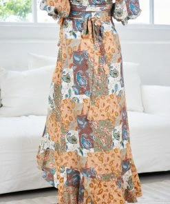 Rock Denim Maternity Dresses Trusting Skirt - Patch Print