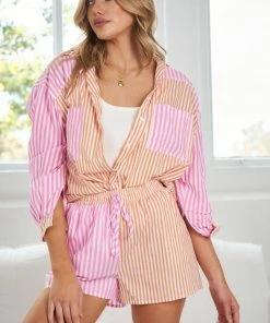 Qtrend Fashion PTY LTD Keshia Shorts - Multi 12 Qtrend Fashion PTY LTD Keshia Shorts - Multi