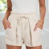 Sassy Hills Fashion Lacy Shorts - Beige 2 Sassy Hills Fashion Lacy Shorts - Beige