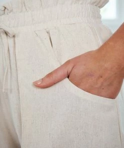 Sassy Hills Fashion Lacy Shorts - Beige