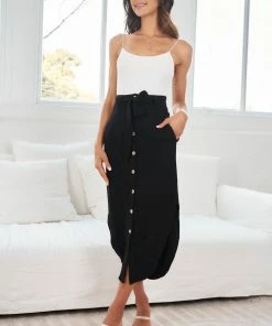 Dream House CLOTHING Barbara Skirt - Black