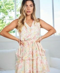 Evermore Fashion DRESSES Kirsten Dress - Floral Print