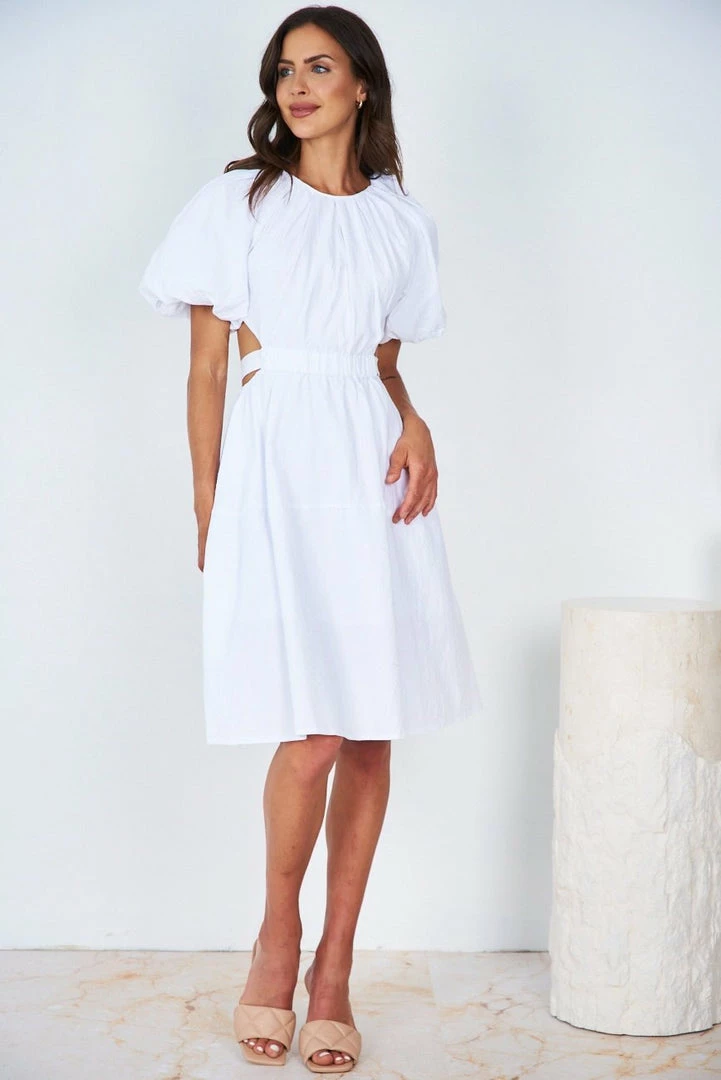 YH & Co (Chloe Yip) Gertrude Dress - White 6 YH & Co (Chloe Yip) Gertrude Dress - White