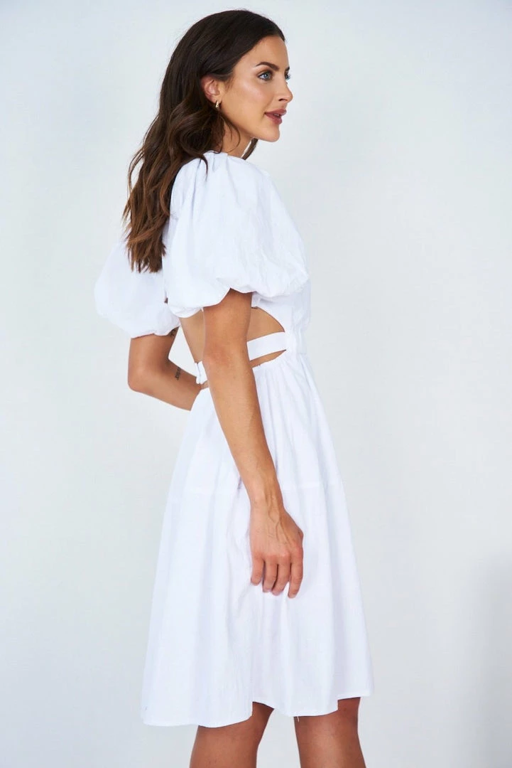 YH & Co (Chloe Yip) Gertrude Dress - White 5 YH & Co (Chloe Yip) Gertrude Dress - White