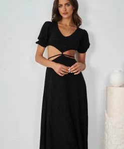 Evermore Fashion Evonne Dress - Black