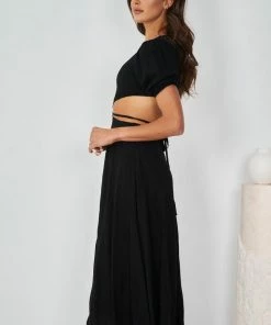 Evermore Fashion Evonne Dress - Black 10 Evermore Fashion Evonne Dress - Black