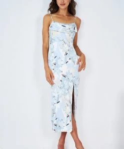 Style State DRESSES Jaynie Dress - Blue Floral