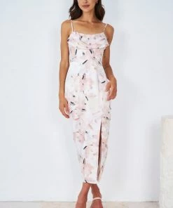Style State Jaynie Dress - Blush Floral DRESSES