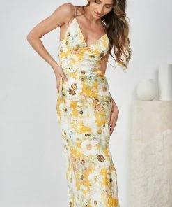 Evermore Fashion Gwendolen Dress - Floral Print