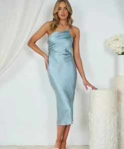 AG Fashions Tirzah Dress - Light Blue DRESSES