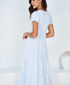 Style Box Leena Dress - Blue Gingham DRESSES