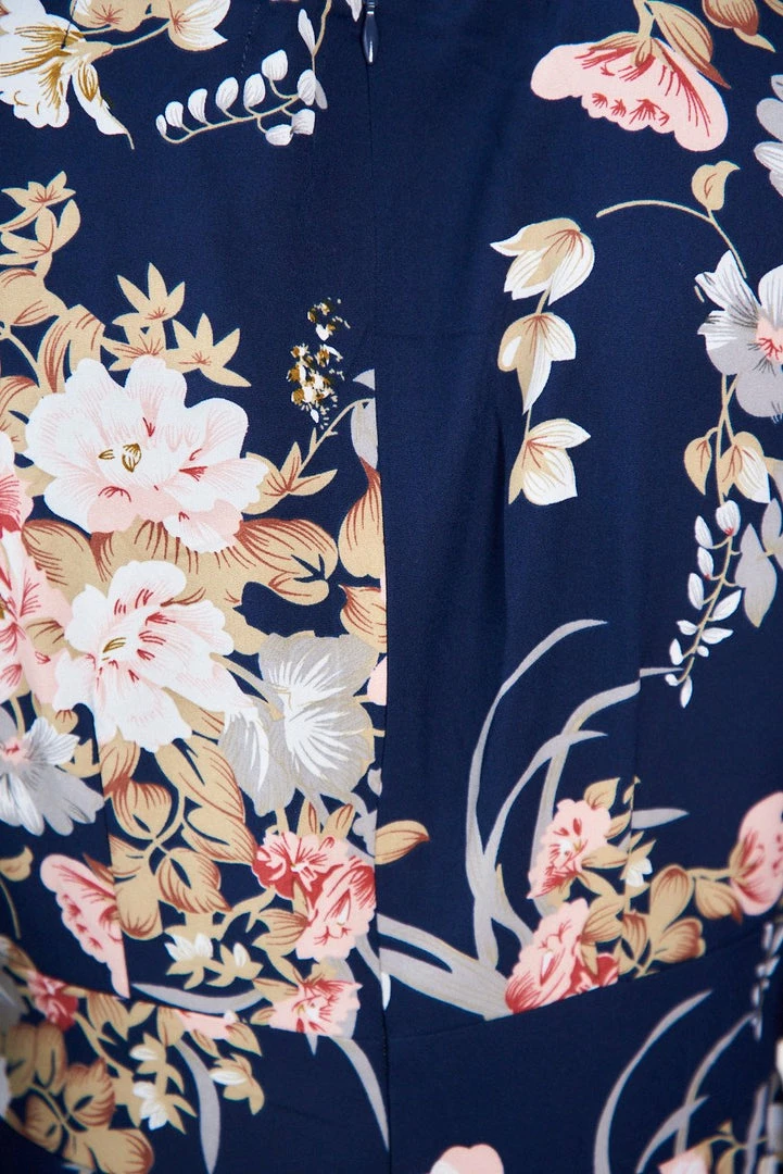 WeLove Fashion DRESSES Francine Dress - Navy Floral 7 WeLove Fashion DRESSES Francine Dress - Navy Floral