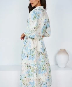 Pink Diamond DRESSES Katey Dress - White Print 9 Pink Diamond DRESSES Katey Dress - White Print