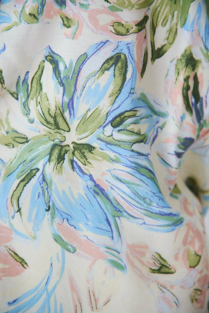 Pink Diamond Malandra Top - White Print CLOTHING 7 Pink Diamond Malandra Top - White Print CLOTHING