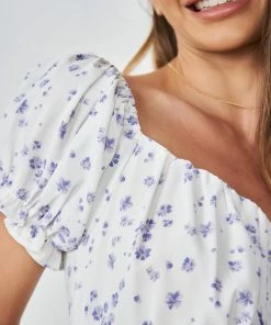 Qtrend Fashion PTY LTD DRESSES Fauna Dress - White Print