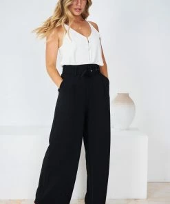 Dream House Dulcia Pants - Black CLOTHING