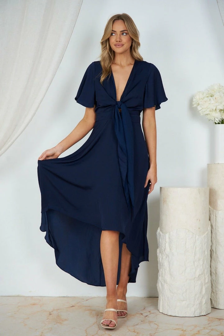 Ntrinsic Group DRESSES Bryla Dress - Navy 3 Ntrinsic Group DRESSES Bryla Dress - Navy