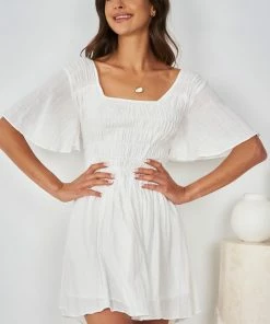 Willo Fashion Roxy Dress - White DRESSES