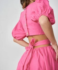 Wild Ginger Paulene Dress - Pink DRESSES 12 Wild Ginger Paulene Dress - Pink DRESSES