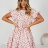 Ebby And I Kenya Dress - Pink Print