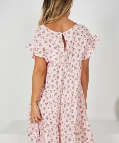 Ebby And I Kenya Dress - Pink Print
