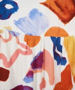 Style Box Korrine Skirt - White Print