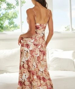 Kaarlo Fashion Pty Ltd Donalda Dress - Rose Print DRESSES