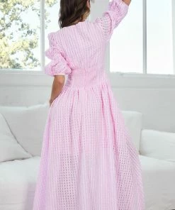 Wild Ginger Charis Dress - Pink DRESSES