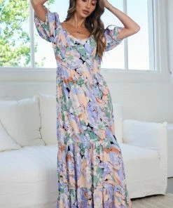 ESTHER & CO. Uke Dress - Floral Print DRESSES