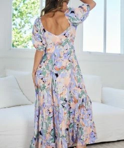 ESTHER & CO. Uke Dress - Floral Print DRESSES