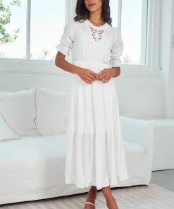 GDS DRESSES Agnelle Dress - White