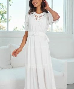 GDS DRESSES Agnelle Dress - White