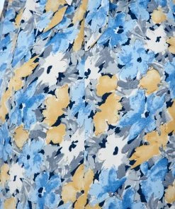 Evermore Fashion Jacquelina Dress - Blue Floral DRESSES