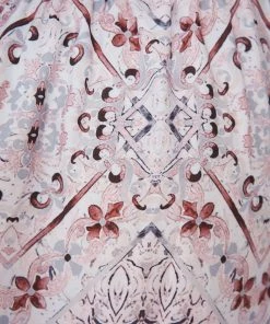 CSA (Lorraine Designs) Mahoa Dress - Pink Print DRESSES 13 CSA (Lorraine Designs) Mahoa Dress - Pink Print DRESSES