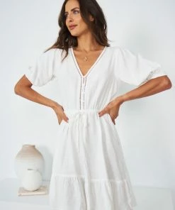 Miracle Fashion Arlah Dress - White DRESSES