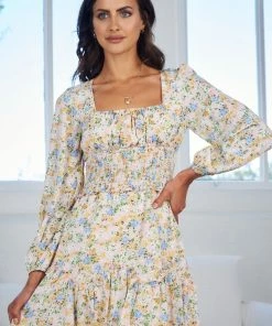 Evermore Fashion Janetta Dress - Multi DRESSES